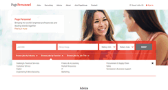 Desktop Screenshot of pagepersonnel.com.hk