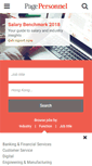 Mobile Screenshot of pagepersonnel.com.hk