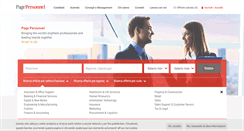 Desktop Screenshot of pagepersonnel.it