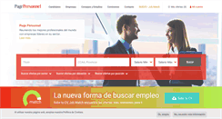 Desktop Screenshot of pagepersonnel.es