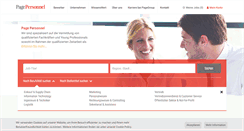 Desktop Screenshot of pagepersonnel.de